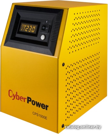 Инвертор CyberPower CPS1000E Smart 1000ВА/700Вт 12В LED (2 EURO) (1шт.х12В) ЗУ: 15А