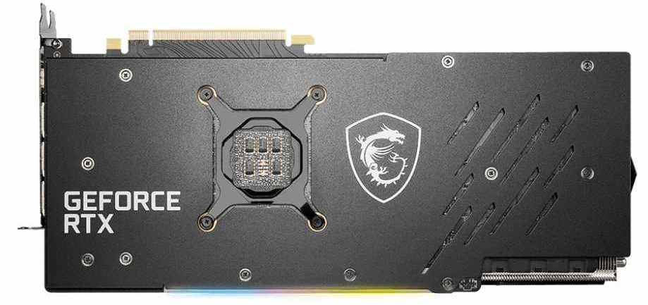 NVIDIA GeForce MSI RTX3080 GAMING Z TRIO LHR (RTX 3080 GAMING Z TRIO 10G LHR) 10G GDDR6X LHR Ret