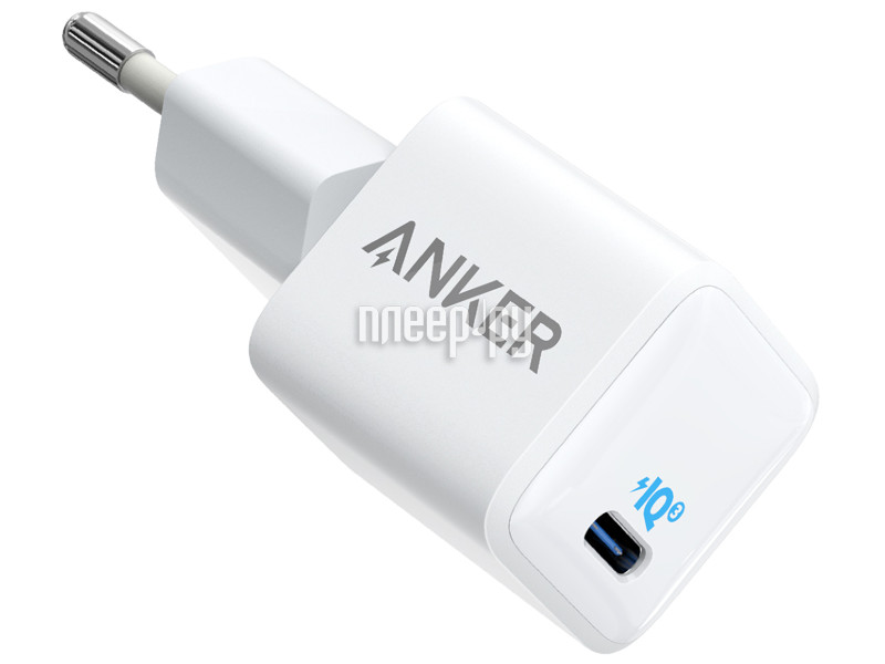 Сетевое зарядное Anker PowerPort 3 20W USB-C EU White A2633G22 (PowerPort III Nano)