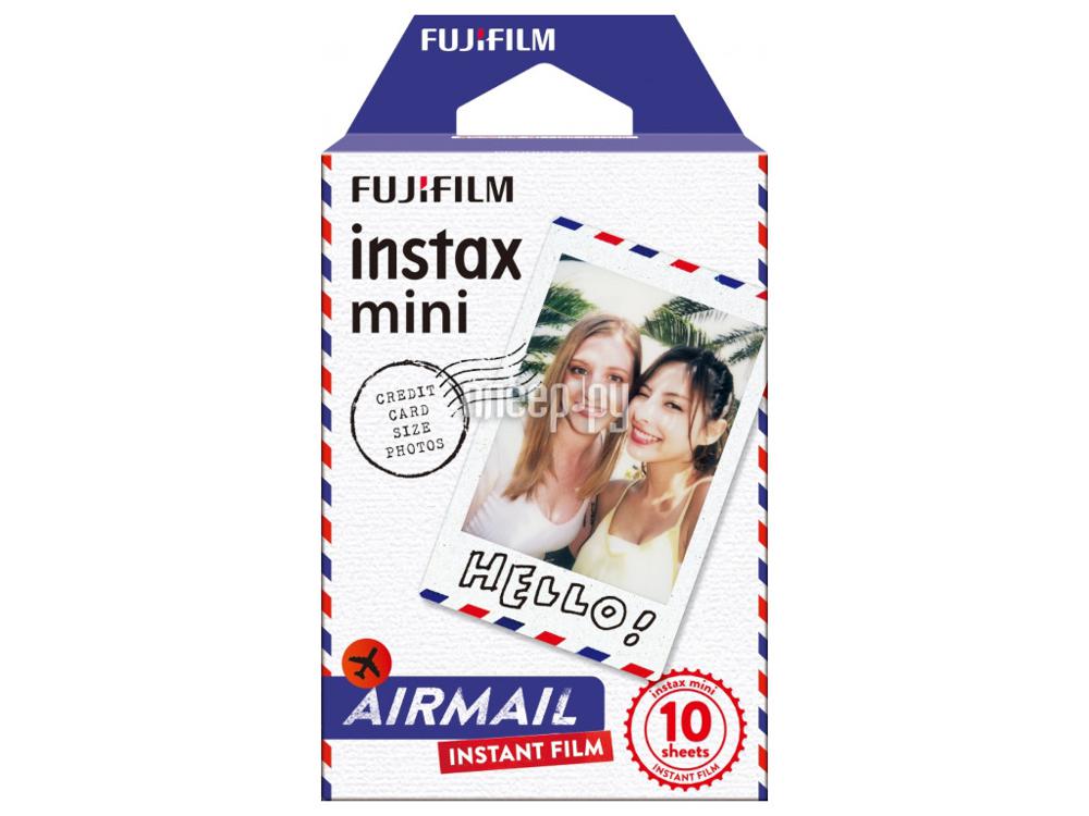 Картриджи для моментальной фото печати Fujifilm Instax, Polaroid Fujifilm Colorfilm Instax Mini Glossy 10/PK Air для для Instax Mini 8/7S/25/50S/90 / Polaroid 300 Instant 70100139610