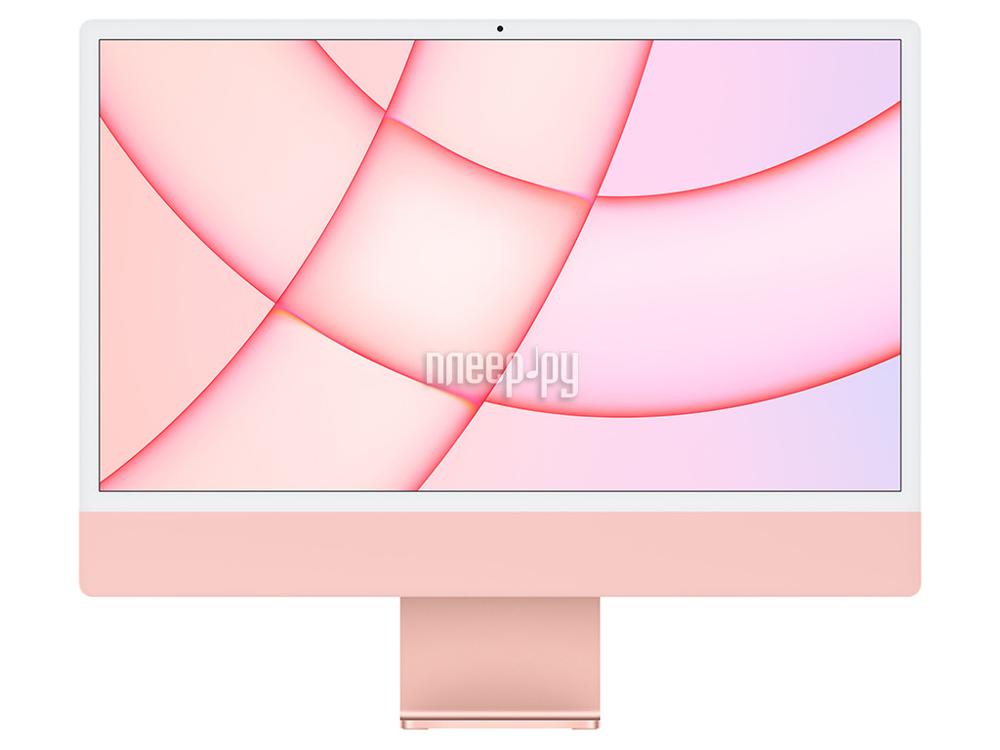 Моноблок Apple iMac 24" Apple M1 8ГБ 256ГБ SSD Apple macOS розовый MJVA3RU/A