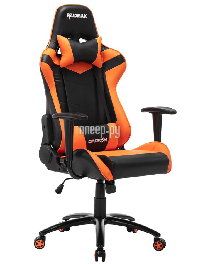 Компьютерное кресло Raidmax DK606RUOG Orange-Black