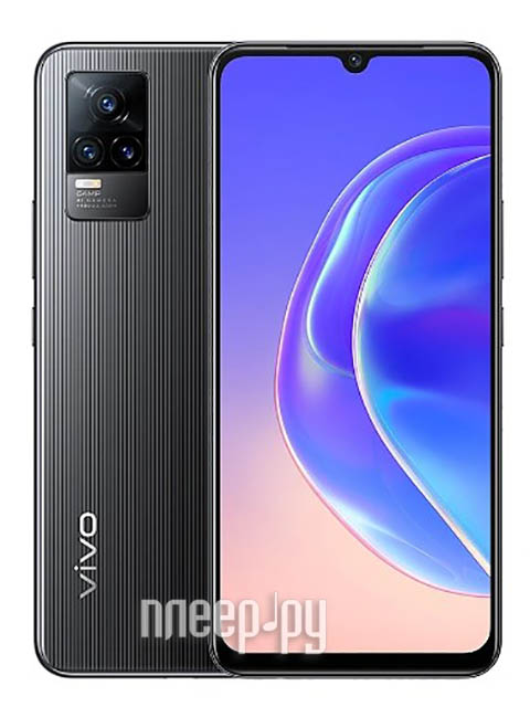 Смартфон Vivo V21e Roman Black 8/128Gb черный антрацит
