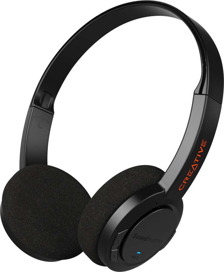 Гарнитура Creative Jam V2 для компьютера накладные bluetooth черный 51EF0950AA000
