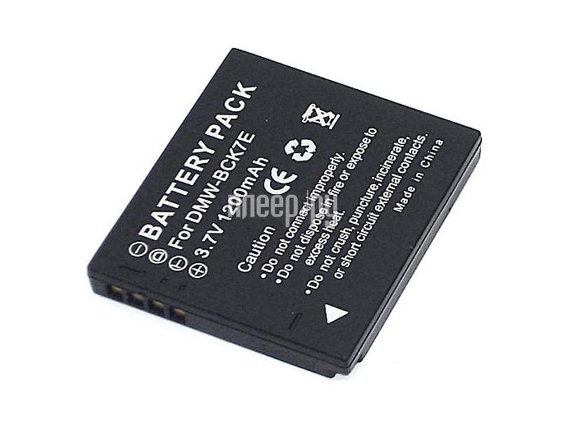 Аккумулятор Vbparts DMW-BCK7E 3.6V 1200mAh 077143 для Panasonic Lumix DMC-FH2 077143