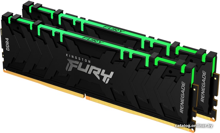 DDR4 16GB KITof2 PC4-32000 4000MHz Kingston Fury Renegade RGB (KF440C19RBAK2/16) CL19