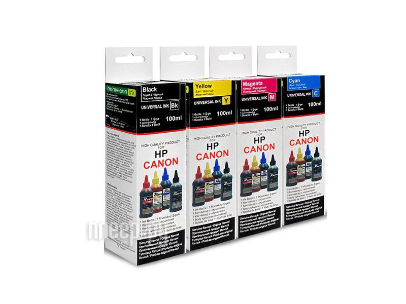 Чернила Revcol 4x100ml 4 colors 6419 для Canon/HP