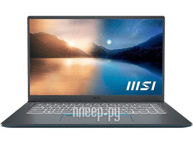 Ноутбук MSI Prestige 15 A11SC-013RU TigerLake i7-1185G7/16GB/1TB SSD/noODD/15.6" FHD,60Hz IPS/GTX 1650, GDDR6 4GB/WiFi+BT/Win10/Carbon Grey 9S7-16S711-013