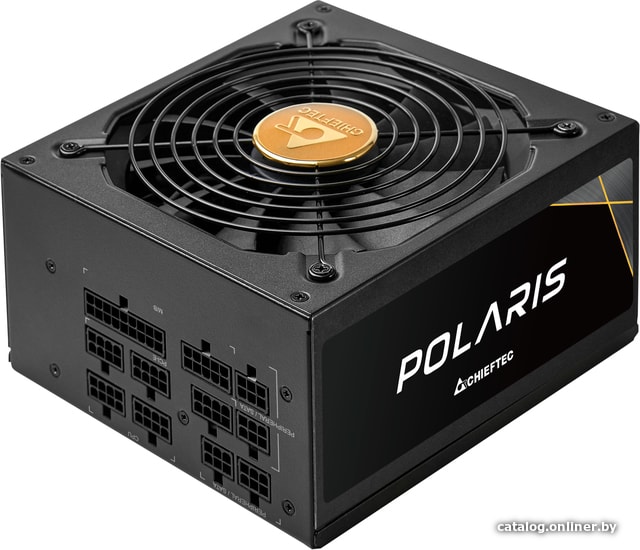 БП Chieftec Polaris PPS-1050FC (ATX 2.4, 1050W, 80 PLUS GOLD, Active PFC, 120mm fan, Full Cable Management)