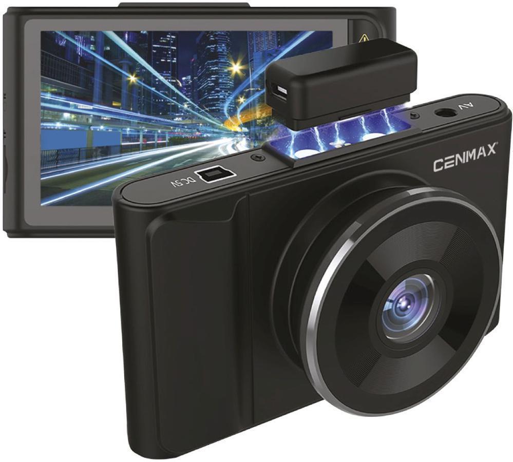 Автомобильный видеорегистратор Cenmax FHD-500 черный