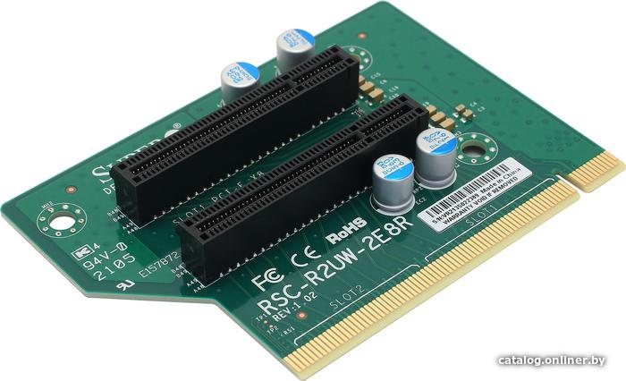 Райзер Supermicro RSC-R2UW-2E8R