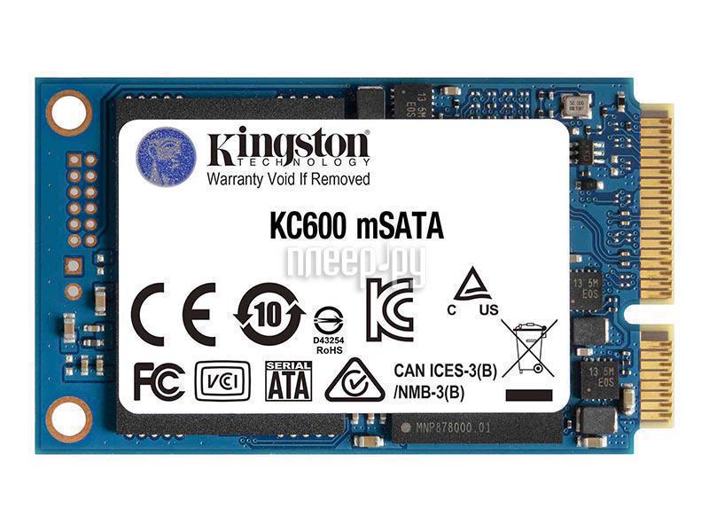 SSD mSATA Kingston 1Tb KC600 SKC600MS/1024G