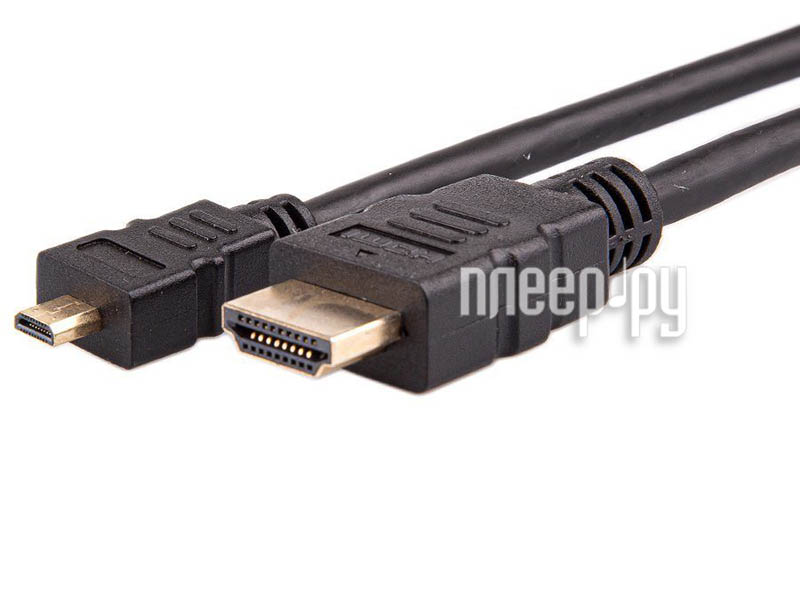 Кабель HDMI - microHDMI Telecom (TCG206-1M), 1м, ver. 2.0 черный