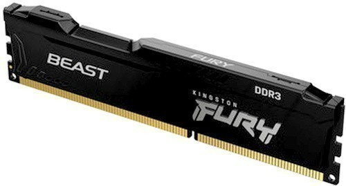 DDR3 4GB (1х4) 1600MHz Kingston FURY Beast Black KF316C10BB/4 CL10