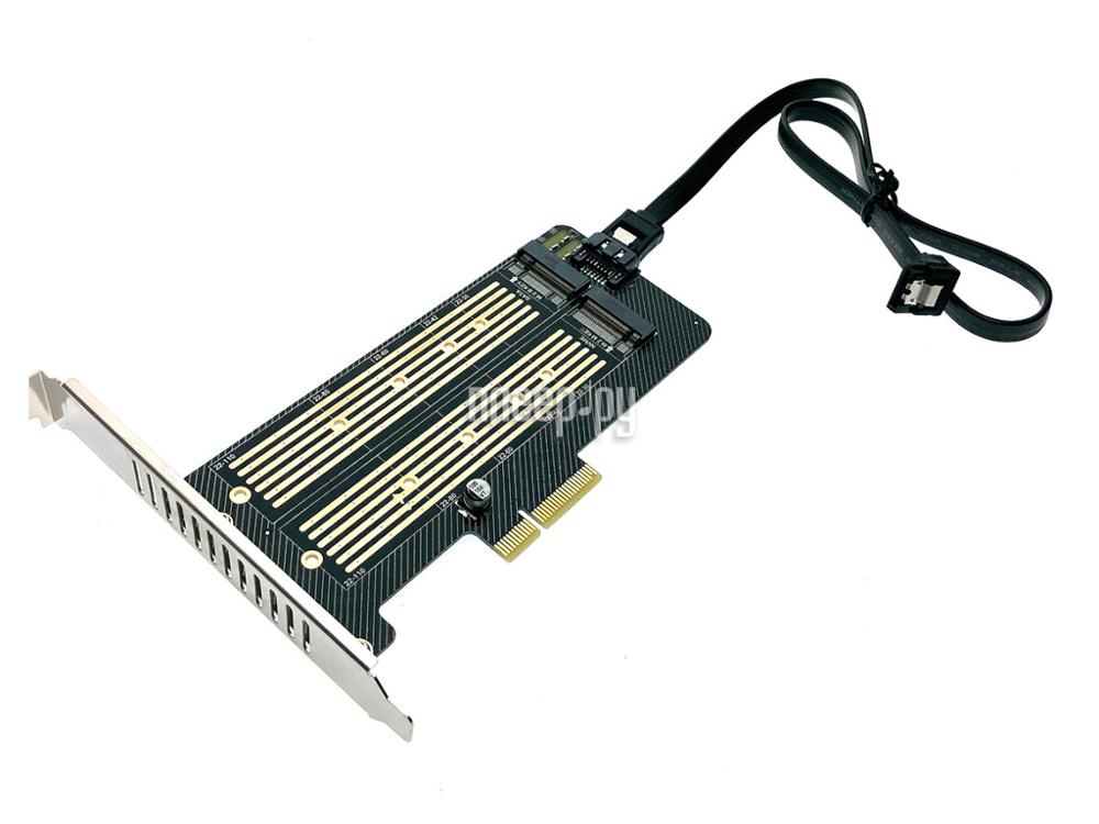 Контроллер PCI-Ex4 Espada PCIe2M2