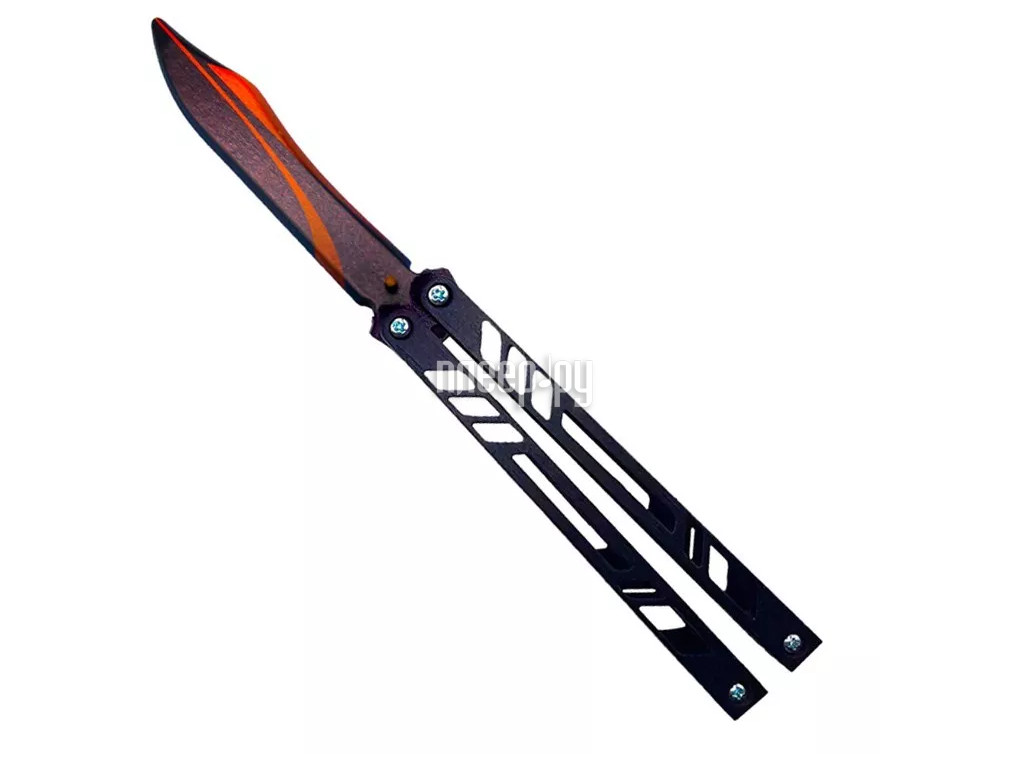 Нож-бабочка Standoff Black Widow 56637