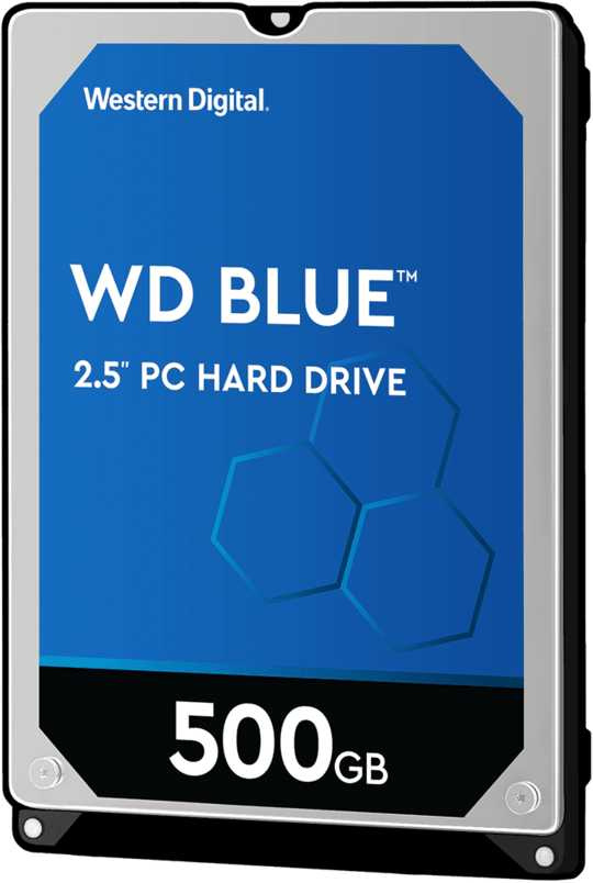HDD 2.5" SATA III WD 500GB Blue (WD5000LPZX) 5400RPM 128MB