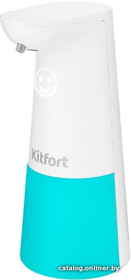Диспенсер Kitfort KT-2044 250мл. белый/голубой автоматический