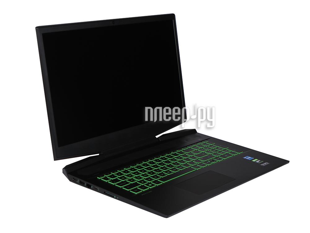 Ноутбук HP Pavilion Gaming 17-cd2060ur 17.3" IPS FHD black (Core i5 11300H/8Gb/512Gb SSD/1650 4Gb/W10) 4E1M8EA