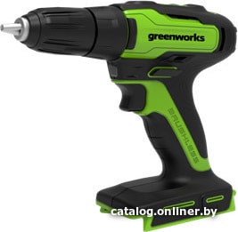 Дрель-шуруповерт GreenWorks GD24DD35 24V аккумуляторная бесщеточная без АКБ и ЗУ 3704007