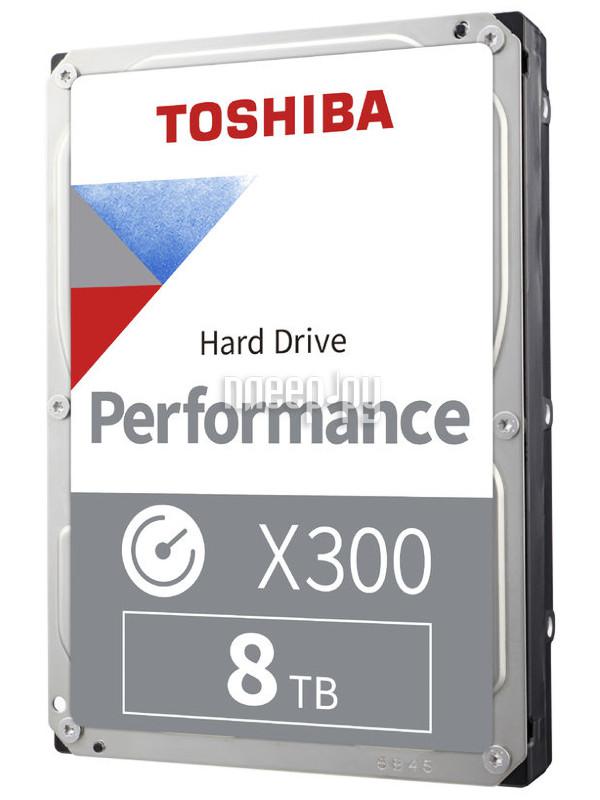 HDD 3.5" SATA-III Toshiba X300 8TB HDWR480UZSVA