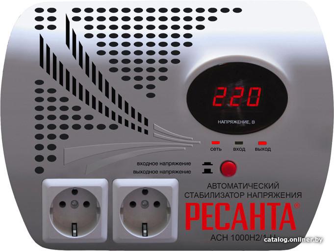 Стабилизатор напряжения Ресанта АСН-1000Н2/1-Ц 63/6/13