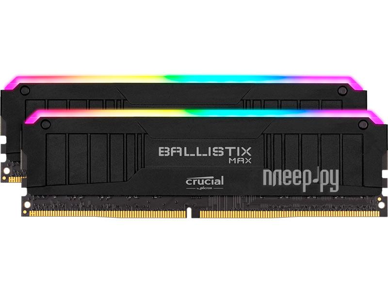 DDR4 16GB KIT (2x8Gb) PC-35200 4400MHz Crucial Ballistix Max RGB (BLM2K8G44C19U4BL) CL19