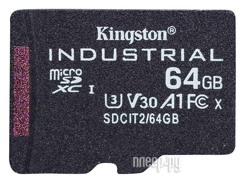 Micro SD 64 Gb Kingston Digital XC UHS-I Class 3 SDCIT2/64GBSP