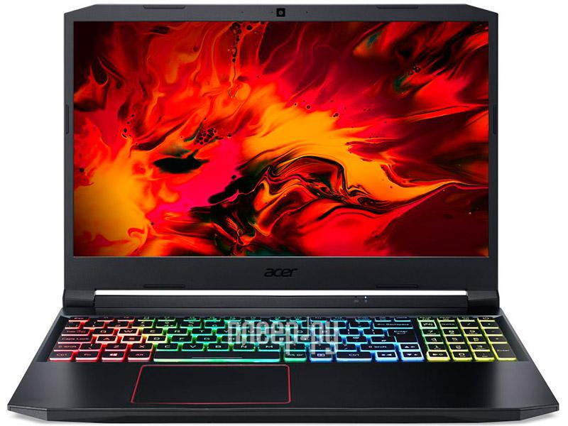 Ноутбук Acer Nitro 5 AN515-55-73U9 15.6" IPS Intel Core i7 10750H 2.6ГГц 16ГБ 1ТБ SSD NVIDIA GeForce RTX 3060 для ноутбуков - 6144 Мб Eshell черный NH.QB2ER.00B