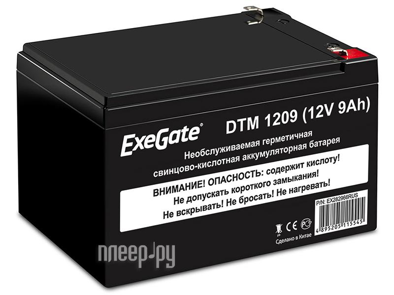 UPS Аккумулятор ExeGate DTM 1209 EX282966RUS