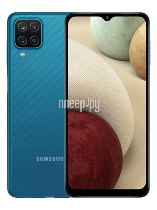 Смартфон Samsung Galaxy A12 Nacho 4Gb+128Gb (2021) Blue SM-A127FZBKSER