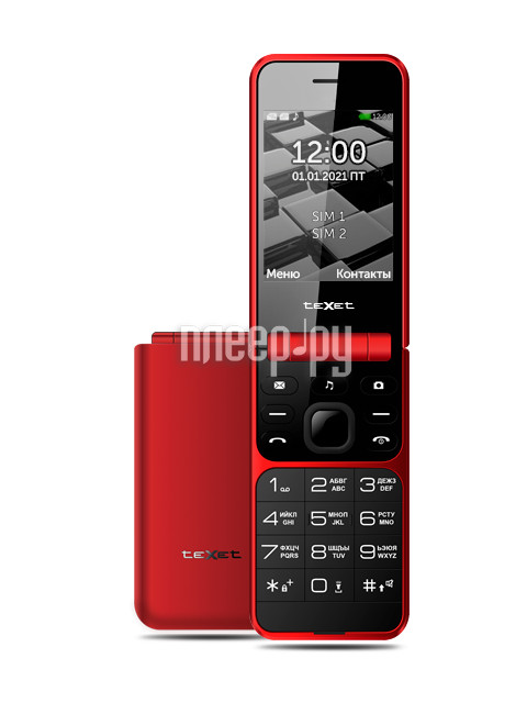 Мобильный телефон teXet TM-405 Red