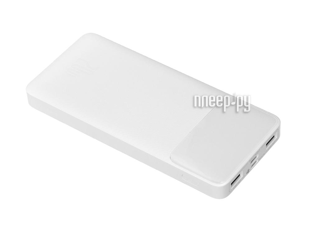 Портативное зарядное устройство Baseus Power bank Bipow Digital Display 10000mAh 20W White PPDML-L02