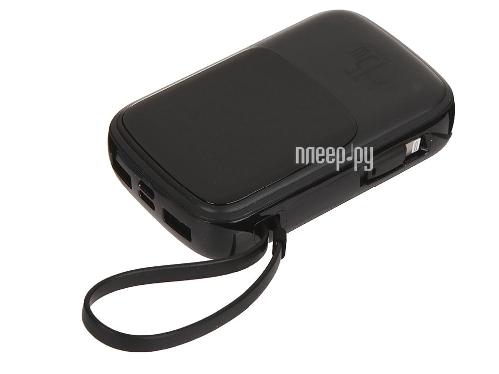 Портативное зарядное устройство Baseus Power Bank Qpow Digital Display 3A 10000mAh Black PPQD-B01