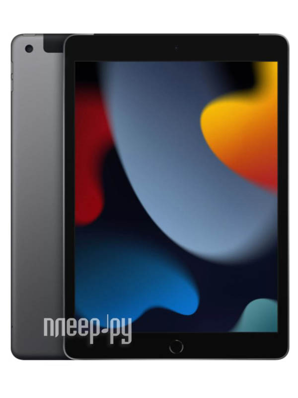 Планшет Apple iPad 10.2-inch Wi-Fi + Cellular 256GB - Space Grey MK4E3RU/A
