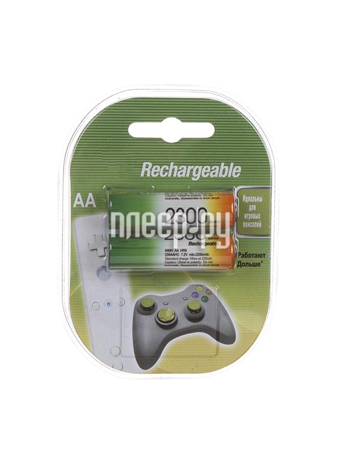 Батарейка GP Rechargeable NiMH 230AAHC 2300mAh AA (2 шт. в уп-ке) GP230AAHC-2DECRC2 (GP GP230AAHC-2DECRC2)