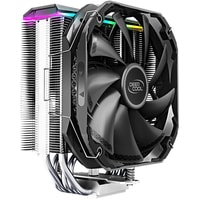 Кулер Deepcool AS500 (R-AS500-BKNLMN-G) (LGA2066/2011-v3/2011/1200/1151/1150/1155,AM4/AM3+/AM3/AM2+/AM2/FM2+/FM2/FM1,ARGB fan 140mm,5 pcs. heat pipes,TDP 220W,PWM)