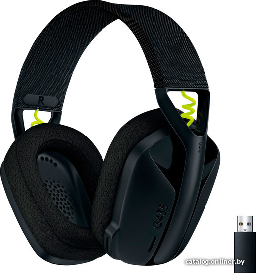 Гарнитура Logitech G435 (981-001050) Black/Yellow