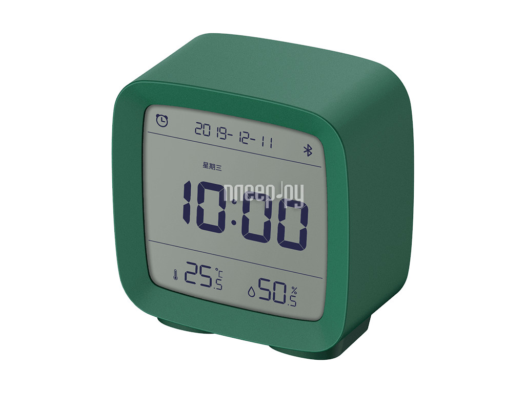 Радиочасы Xiaomi ClearGrass Bluetooth Thermometer Alarm Clock CGD1 Green
