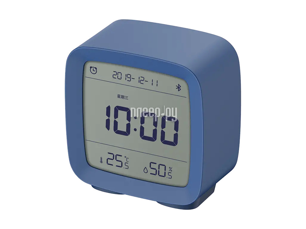 Радиочасы Xiaomi ClearGrass Bluetooth Thermometer Alarm Clock CGD1 Blue