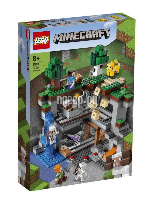 Конструктор Lego Minecraft Первое приключение 21169