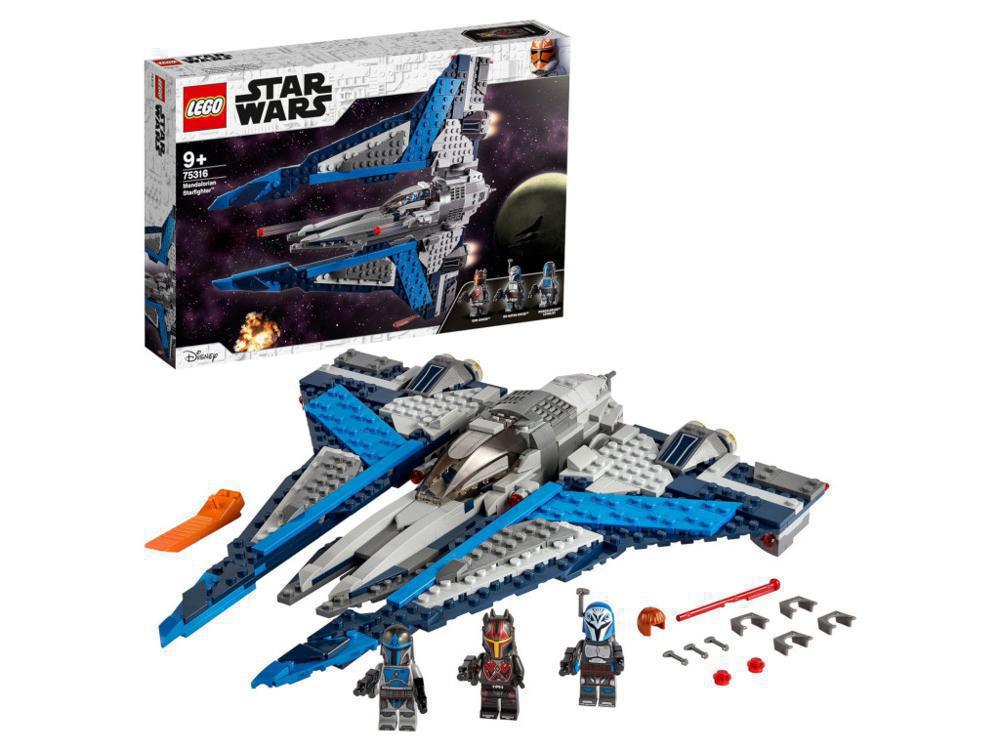 Конструктор Lego Star Wars Звездный истребитель мандалорцев 75316
