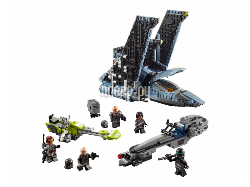 Конструктор Lego Star Wars Штурмовой шаттл Бракованной Партии 75314