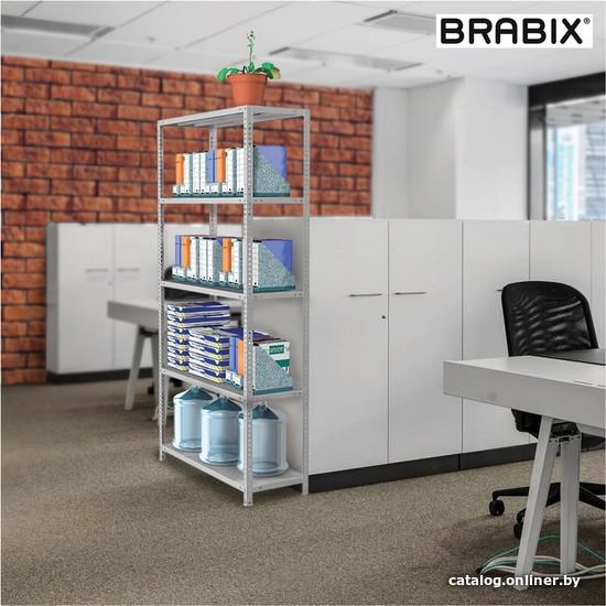 Стеллаж металлический Brabix Ms Plus-200/50-5 291110
