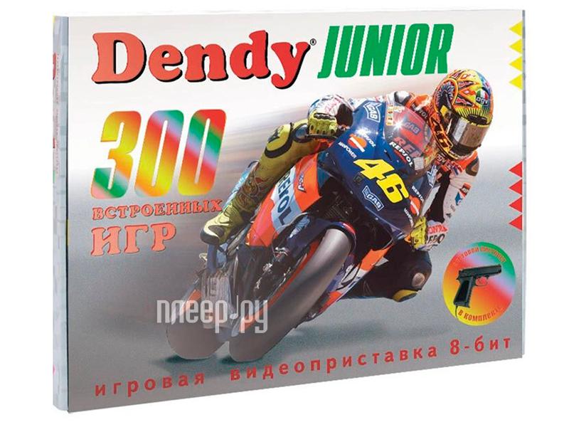 Игровая приставка Dendy Junior + 300 игр + световой пистолет ConSkDn97