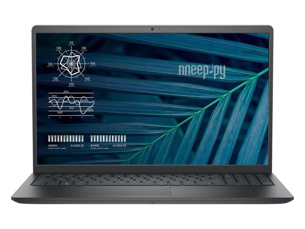 Ноутбук Dell Vostro 3510 Core i7-1165G7 15.6 FHD A-G LED WVA  8GB (1x8G) 512GB SSD Intel UHD N3C (41WHr) 1year Win 11 Home Carbon Black 3510-5227