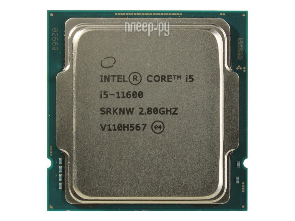 CPU Socket-1200 Intel Core i5-11600 (CM8070804491513) (2.8/4.8 GHz 3200MHz 12Mb) OEM