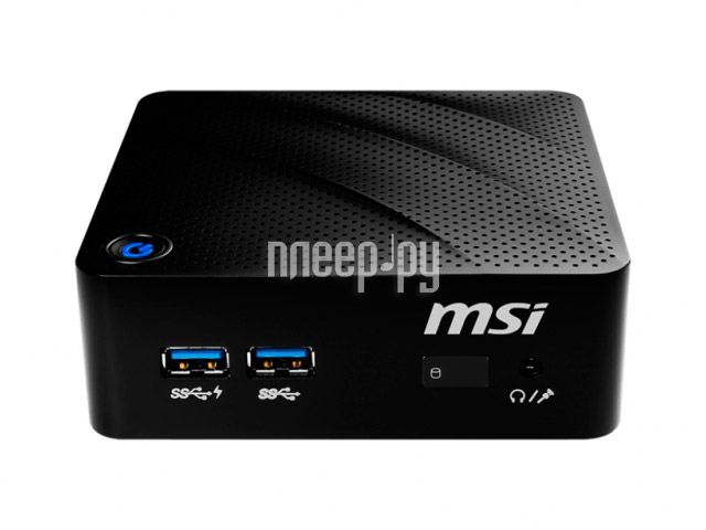 Неттоп MSI Cubi N JSL-040RU slim PS N6000 4Gb/128Gb SSD W10Pro Black 9S6-B0A111-046