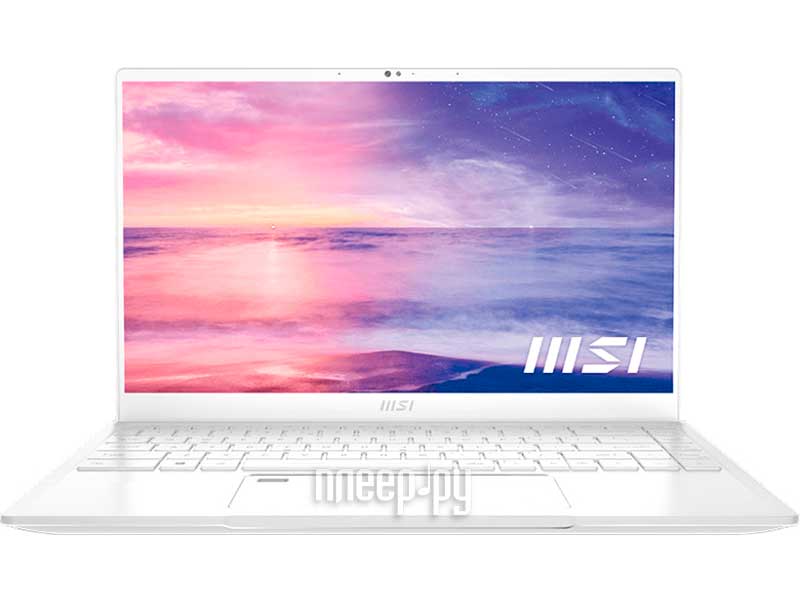 Ноутбук MSI Prestige 14 A11SC-079RU Core i7 1195G7 16Gb SSD1Tb NVIDIA GeForce GTX 1650 4Gb 14" IPS FHD (1920x1080) Windows 10 white WiFi BT Cam 9S7-14C511-079