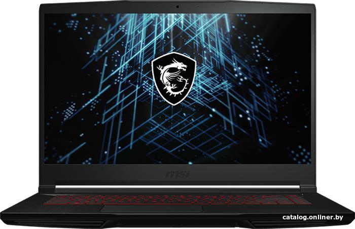 Ноутбук MSI GF63 Thin 11UD-206XRU 15.6" IPS Intel Core i5 11400H 2.7ГГц 16ГБ 512ГБ SSD NVIDIA GeForce RTX 3050 Ti 4096 Мб Free DOS черный 9S7-16R612-206